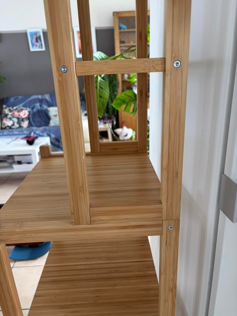 Etagere en bambou, Enlèvement, Comme neuf