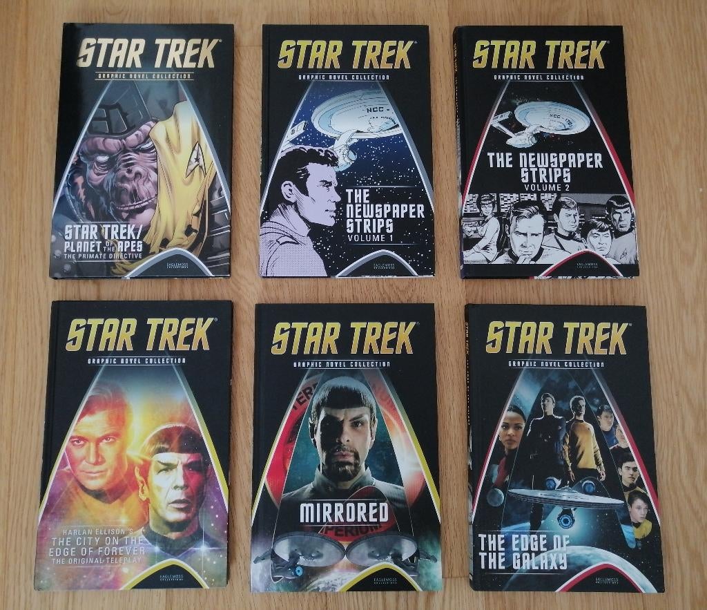 Star Trek graphic novels, Ophalen