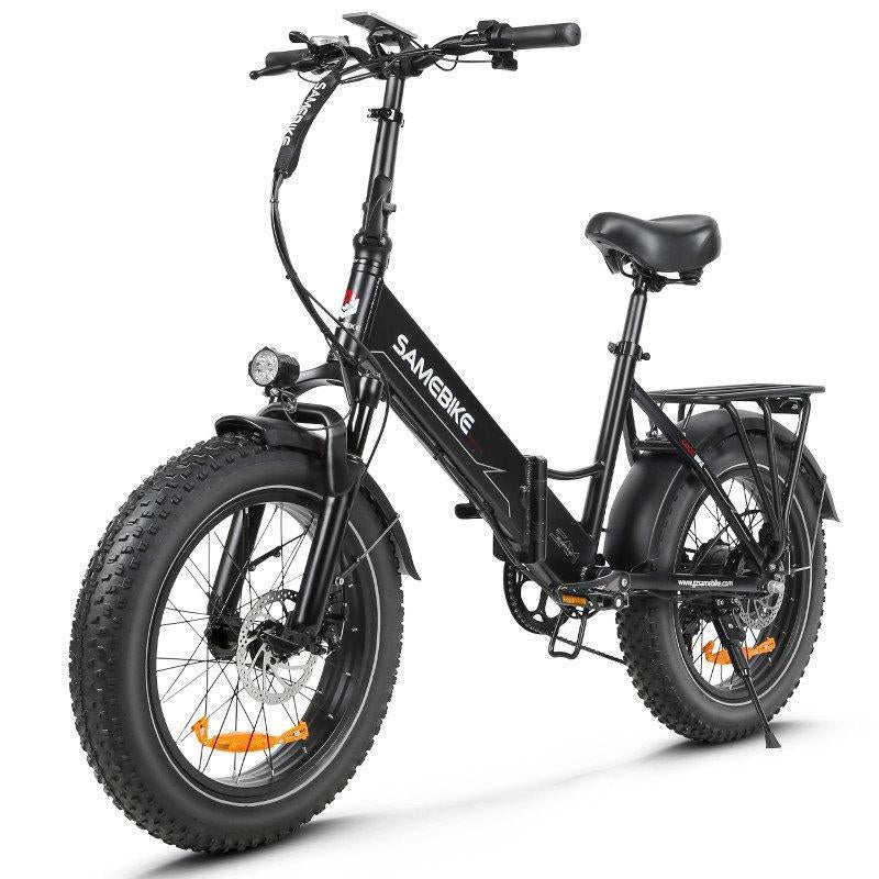 SAMEBIKE LOTDM200-II zwarte 750W elektrische fiets, Sport en Fitness, Overige Sport en Fitness, Nieuw, Ophalen of Verzenden