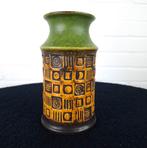Vintage Bay keramiek vaas jaren 70 West Germany bruin groen, Enlèvement ou Envoi