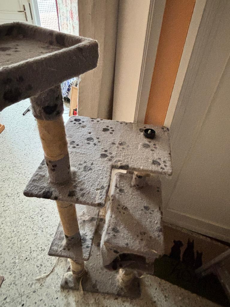 Kattenboom - krabpaal, Animaux & Accessoires, Meubles griffoirs pour chats, Enlèvement, Utilisé, Griffoir