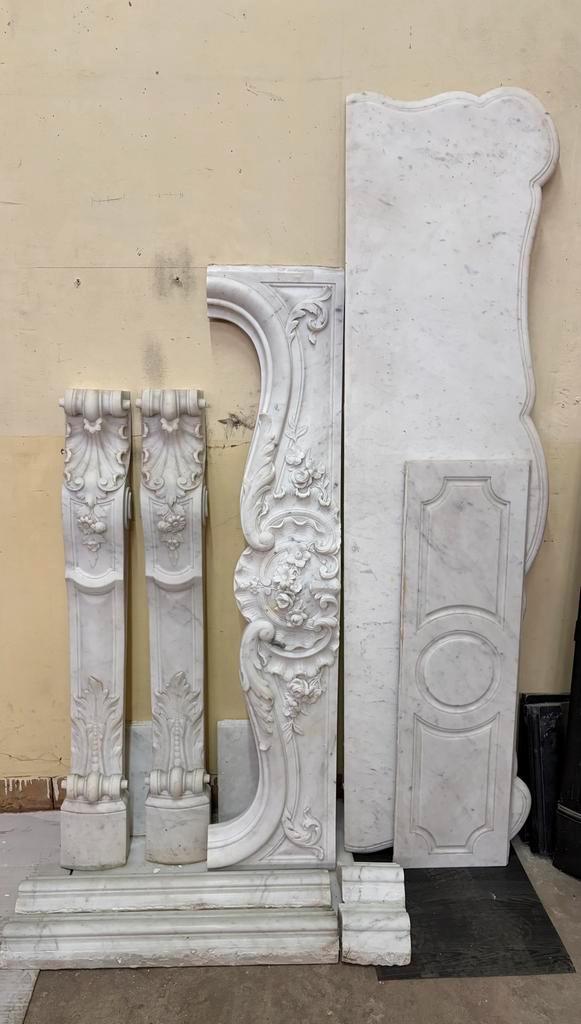 Louis XV marmeren open haard, Huis en Inrichting, Haarden, Ophalen