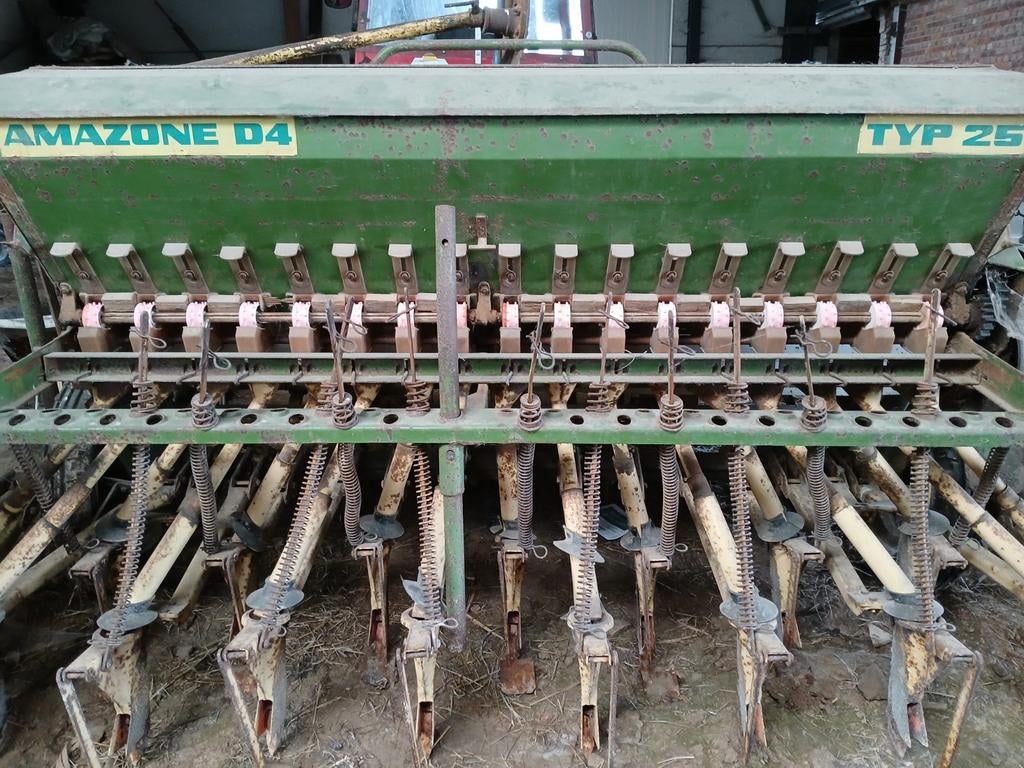 Amazone d4 2,5m, Ophalen