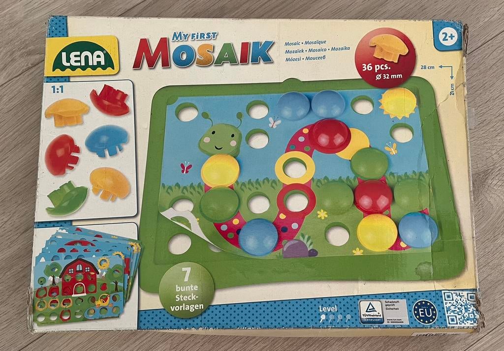 My first mozaik, Ophalen, Zo goed als nieuw