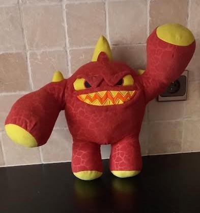 Knuffel Skylanders Giants Eruptor- 37 cm, Kinderen en Baby's, Speelgoed | Knuffels en Pluche, Zo goed als nieuw, Ophalen of Verzenden
