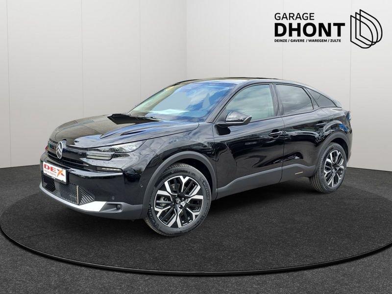 Citroen C4 Max - 1.2 Benzine - Automaat - 130PK, Gebruikt, Leder en Stof, Zwart, 130 pk