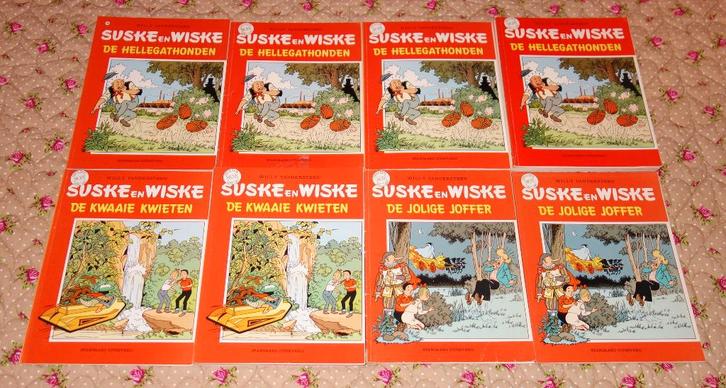 Suske en Wiske stripalbums 1ste druk deel 2-nr 208 tot 360., Boeken, Stripverhalen, Gelezen, Meerdere stripboeken, Ophalen of Verzenden