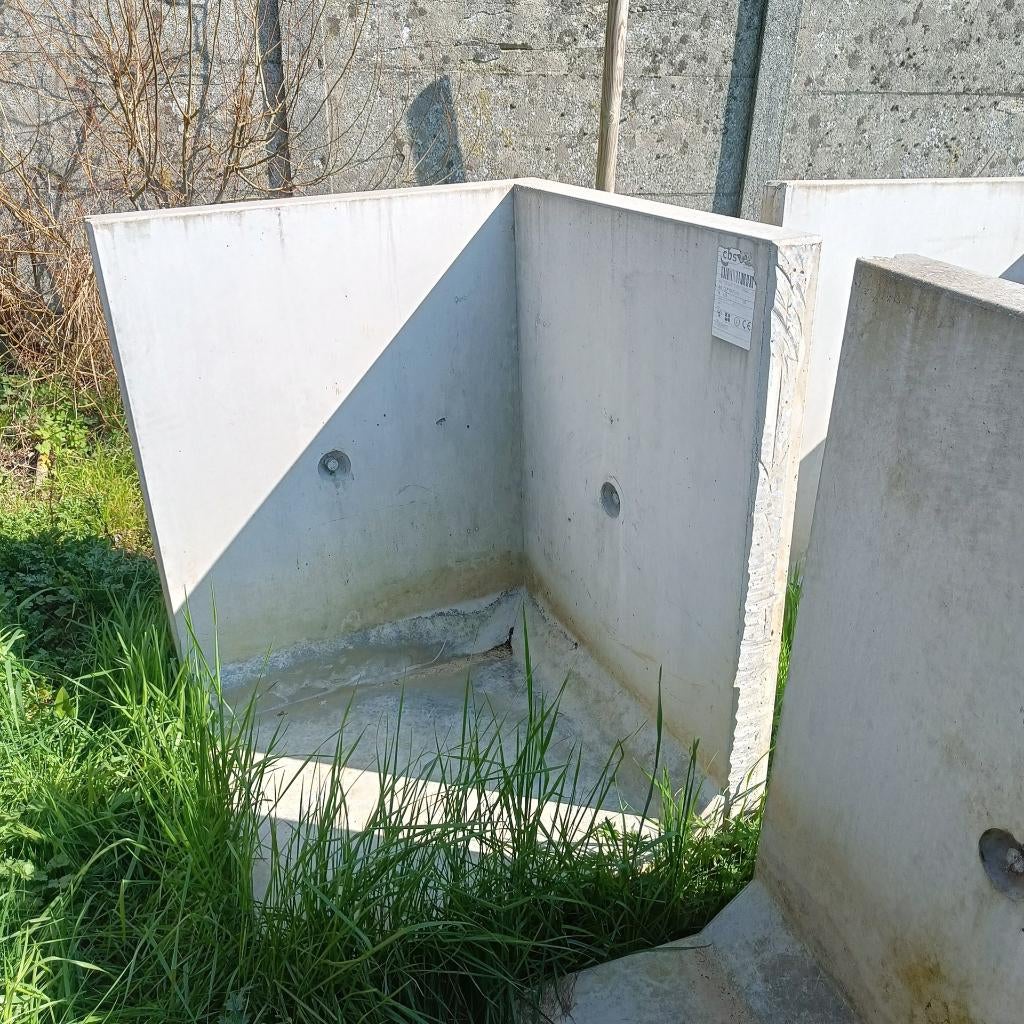 keerwanden beton, Tuin en Terras, Ophalen, 25 cm of meer, 200 cm of meer, Zo goed als nieuw