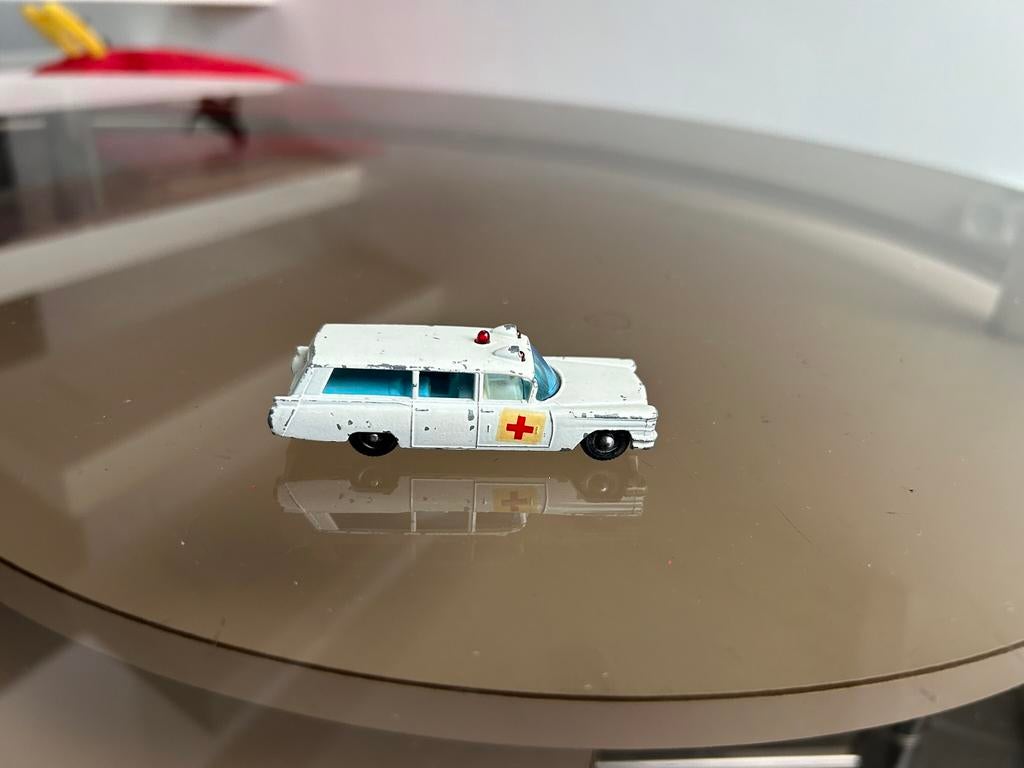 Matchbox Lesney S & S Cadillac Ambulance nr 54-B 1965, Ophalen of Verzenden