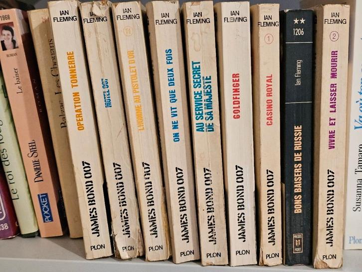 James Bond 007 - Ian Flemming (version FR), Boeken, Avontuur en Actie, Gelezen, Ophalen