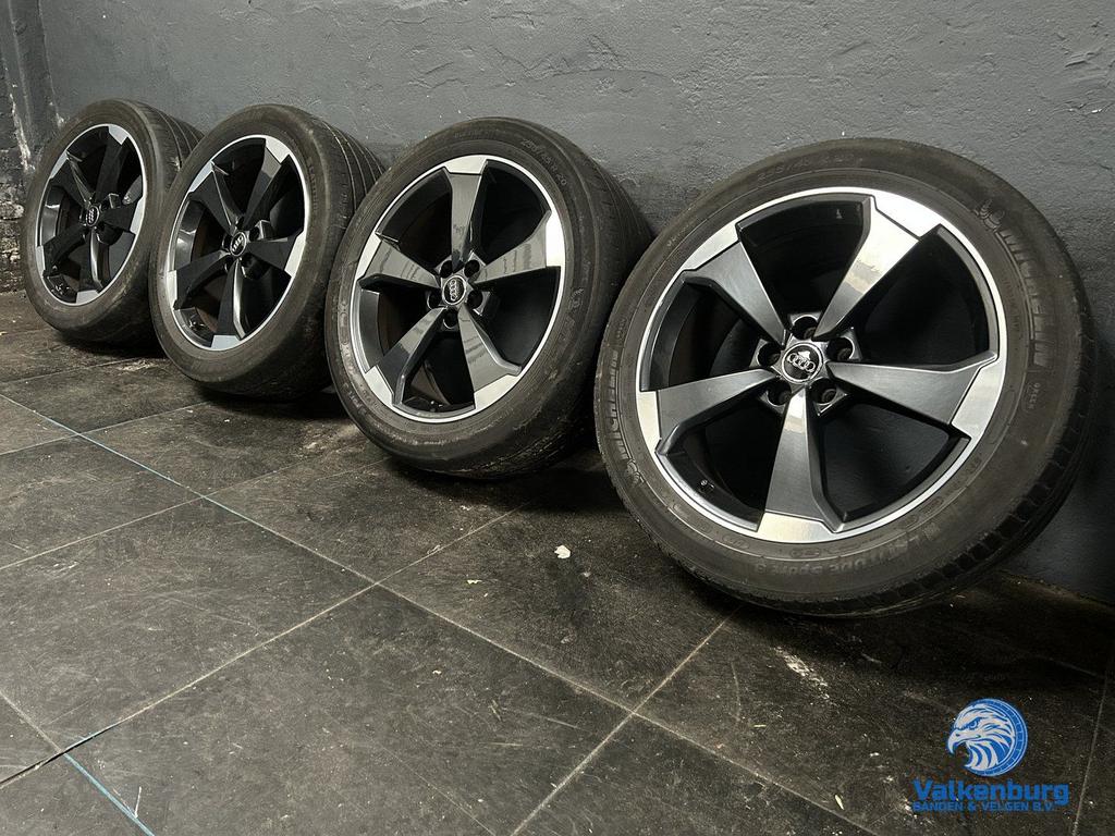 Originele Audi Q5 SQ5 80A Audi Sport 20 inch zwart rotor vel, Autos : Pièces & Accessoires, Pneus & Jantes, Pneus et Jantes, Pneus été