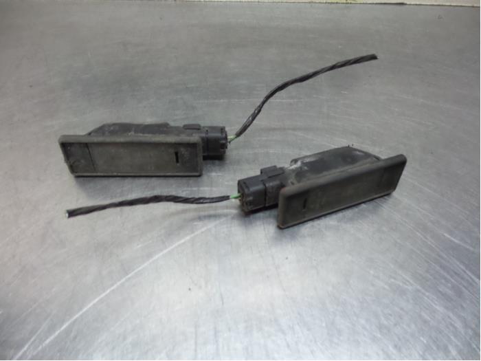 Kenteken Verlichting van een Citroen C4 (C4 04-), Auto-onderdelen, Verlichting, Citroën, Gebruikt, Ophalen of Verzenden