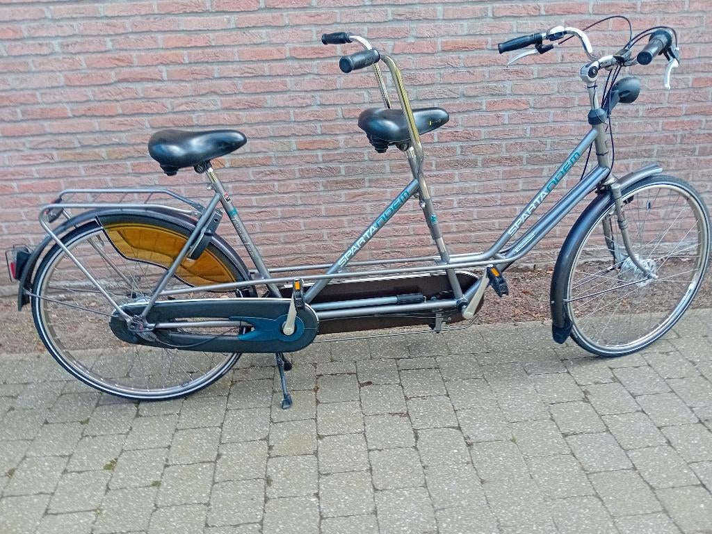 Tandem Sparta in super mooie staat, Ophalen, Zo goed als nieuw, 47 tot 51 cm, 49 tot 53 cm