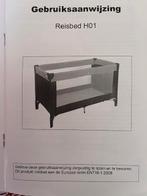 Lit de voyage anthracite, Enlèvement, Comme neuf, Lit de voyage