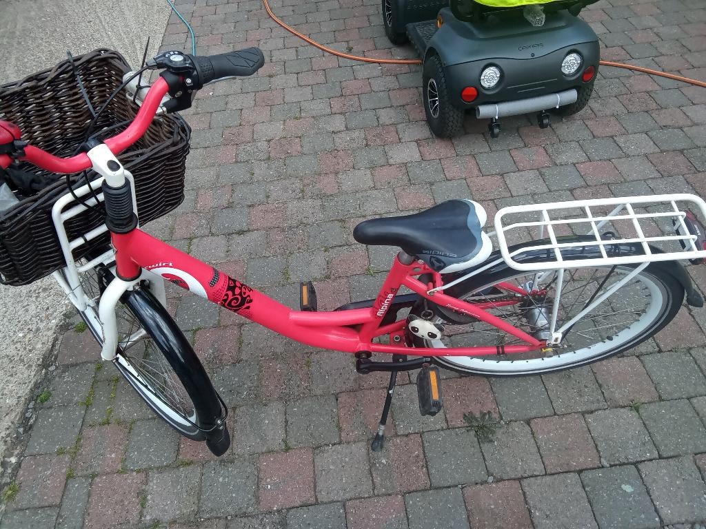 Meisjesfiets, Vélos & Vélomoteurs, Vélos | Filles, Frein sur jante, Alpina, Utilisé, Frein à main