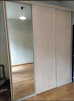 Grand Dressing 3 Portes Coulissantes (Miroir) – À Mons, Enlèvement, Utilisé