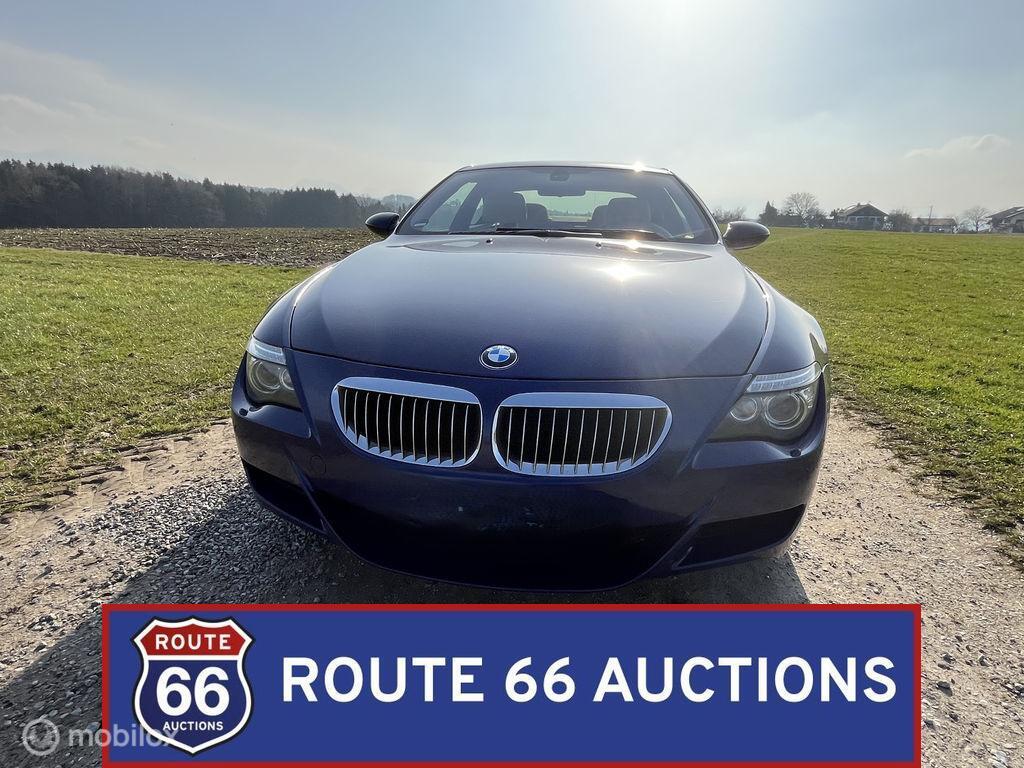 BMW M6 | 2008 | Route 66 Auctions, Auto's, BMW, Gebruikt, Zwart, Bedrijf, Handgeschakeld