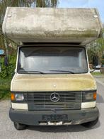 Mercedes 709D Mobilhome 6 personen 1986, Caravans en Kamperen, Mobilhomes, Luifel, Particulier, Koelkast, 7 tot 8 meter
