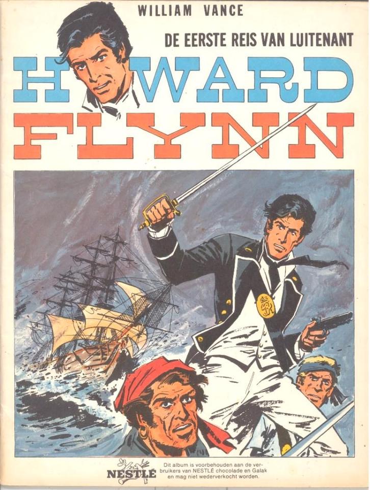 De eerste reis van luitenant Howard Flynn - Nestlé., Livres, BD, Comme neuf, Une BD, Enlèvement ou Envoi