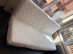 Zetelbed Ikea op pootjes, Huis en Inrichting, Ophalen, Gebruikt, 140 cm, Twijfelaar