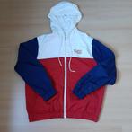 Pull&Bear rood-wit-blauw regenjas Size S/26, Ophalen of Verzenden, Zo goed als nieuw, Maat 36 (S), Rood
