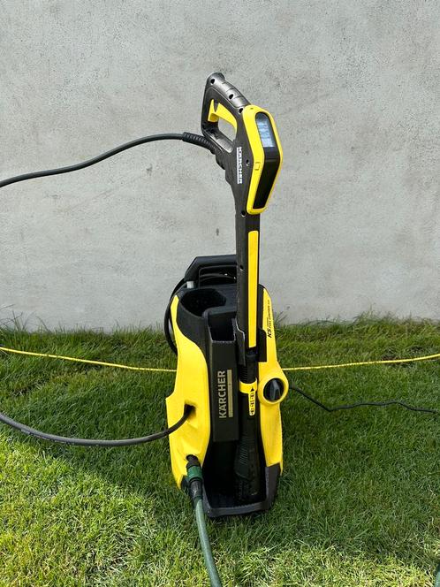 Karcher K5 hogedrukreiniger, Tuin en Terras, Hogedrukreinigers, Zo goed als nieuw, Elektrisch, Met regelbare waterdruk, Met autostop en -start