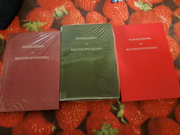 Handleiding der muziekopvoeding 3 delen, Antiek en Kunst, Antiek | Boeken en Manuscripten, Ophalen of Verzenden