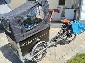 Veloci elektrische bakfiets  met achtertandwiel aandrijving  beschikbaar voor biedingen