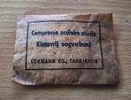 Compresse oculaire stérile – matériel médical WWII, Envoi, Autres, Autres types
