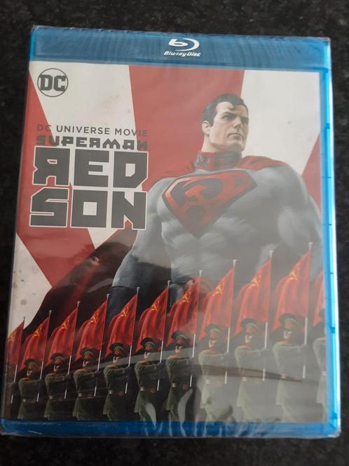 DC Superman Red Son blu ray nieuw NL FR, Cd's en Dvd's, Blu-ray, Nieuw in verpakking, Tekenfilms en Animatie, Ophalen of Verzenden