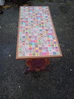 Table en chêne et céramique, Enlèvement ou Envoi