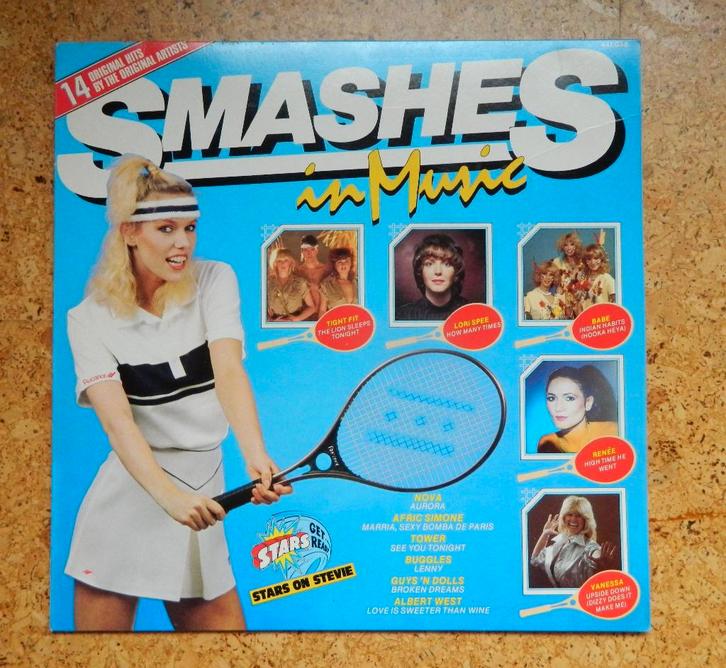 vinyl verzamel LP Smashes in Music, Cd's en Dvd's, Vinyl | Verzamelalbums, Zo goed als nieuw, Ophalen of Verzenden