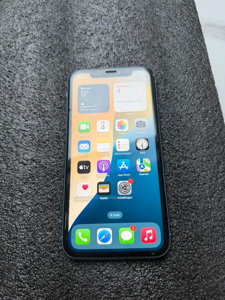 Iphone xr 64 GB babyblauw, Télécoms, Téléphonie mobile | Apple iPhone, Comme neuf, 64 GB, iPhone XR, Noir, Enlèvement