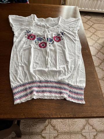 Geborduurde Blouse met Schmock - M beschikbaar voor biedingen
