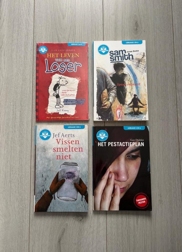 Boeken leerjaar 5 - 6, Boeken, Kinderboeken | Jeugd | 10 tot 12 jaar, Zo goed als nieuw, Fictie, Ophalen of Verzenden