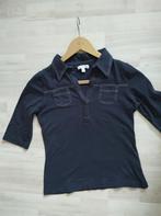 Donkerblauw strak truitje 123, Blauw, Ophalen of Verzenden, Lange mouw, Maat 34 (XS) of kleiner