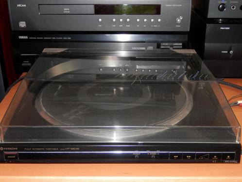 Hitachi HT-MD46 Autodraaitafel met lineaire toonarm., Audio, Tv en Foto, Platenspelers, Gebruikt, Platenspeler, Overige merken