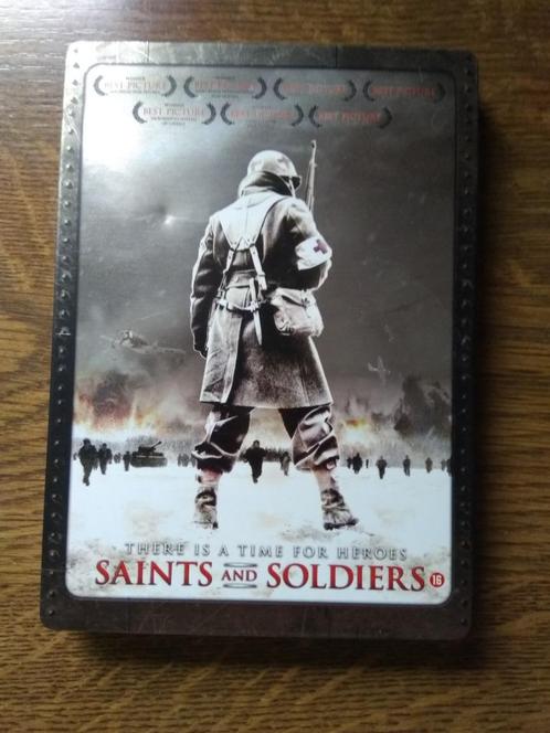 DVD - Saints and soldiers (Corbin Allred) -steelcase uitgave, CD & DVD, DVD | Action, Enlèvement ou Envoi