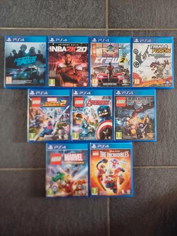 Jeux PS4 LEGO N4S NBA...