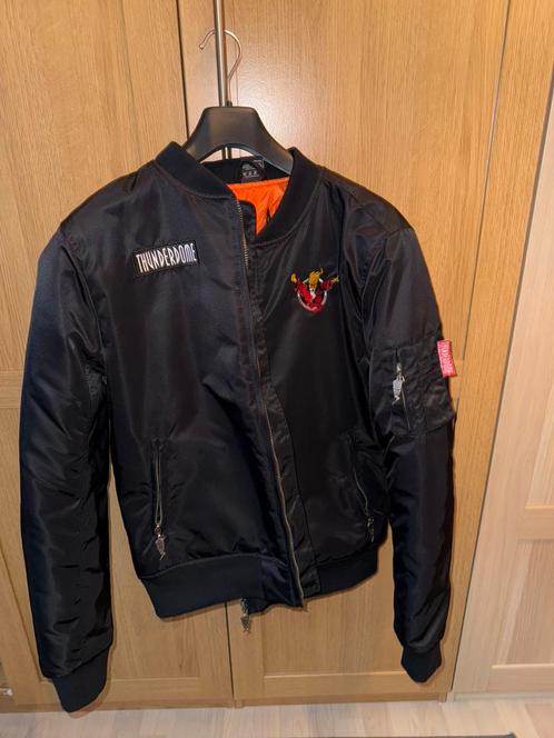 Thunderdome die hard bomber maat L, Kleding | Heren, Jassen | Winter, Zo goed als nieuw, Maat 52/54 (L), Ophalen of Verzenden