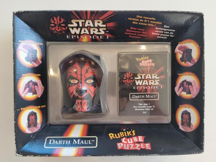 Darth Maul Rubik's cube puzzle ^^ MIB 1999, Collections, Star Wars, Neuf, Enlèvement ou Envoi