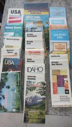 Cartes de l’ouest des Etats-Unis, suite de décès, Livres, Guides touristiques, Autres marques, Autres types, Utilisé, Enlèvement ou Envoi