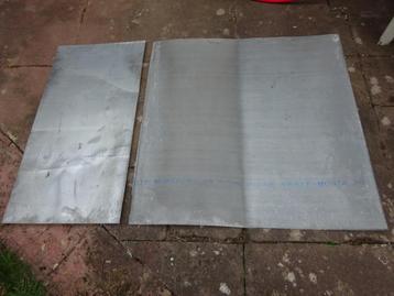 Zinkplaat 1m x 1m  0,7 dik beschikbaar voor biedingen