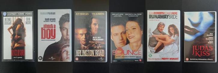 Lot VHS films (meerdere foto's, apart verkrijgbaar), Cd's en Dvd's, VHS | Film, Zo goed als nieuw, Ophalen of Verzenden