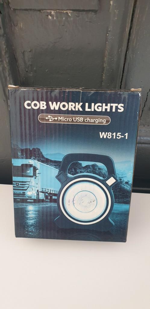 Lampe de camping LED rechargeable à énergie solaire, Caravans en Kamperen, Zaklampen, Nieuw, Zonne-energie, Ophalen