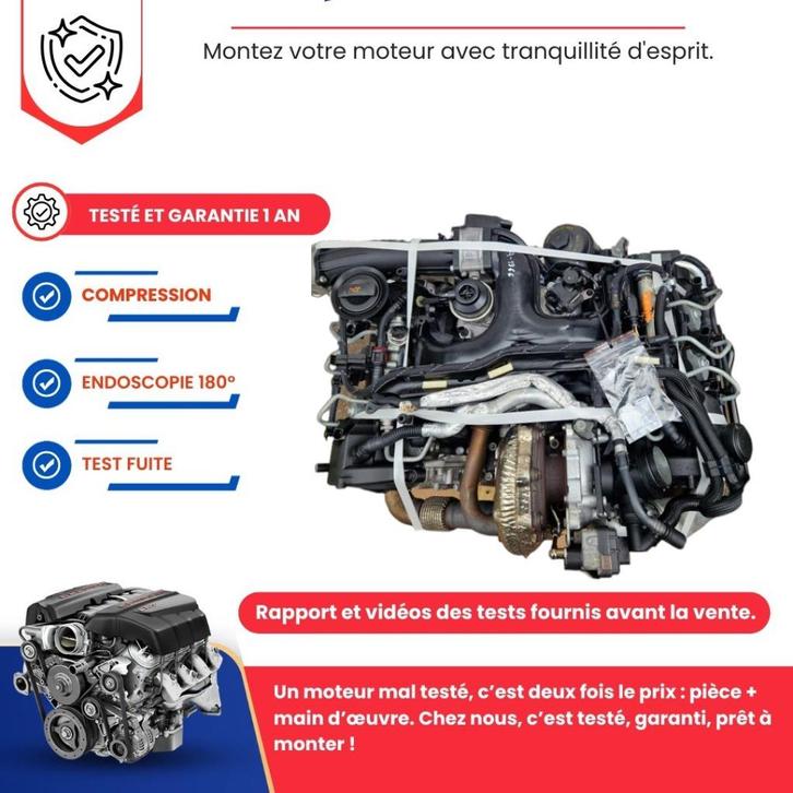 Complete motor audi q7/vw Touareg/Porsche, Auto-onderdelen, Motor en Toebehoren, Audi, Porsche, Nieuw, Ophalen of Verzenden