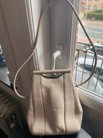 Handtas Neuville leder 25 euro, Enlèvement, Utilisé, Beige, Sac à main