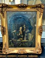 Peinture à l'huile Docteur Docteur Alchimiste Peinture à l'h, Antiquités & Art, Enlèvement ou Envoi