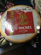 Mooi emaille bord S-Michel, Ophalen, Gebruikt, Reclamebord