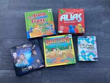 Gezelschapsspellen beschikbaar voor biedingen
